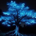 bioluminescent-tree avatar