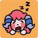 blue-in-orange avatar