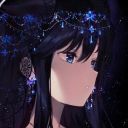 dark-blue-flower avatar