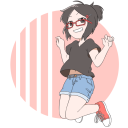 four-eyes-girl avatar