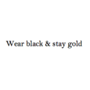 golden-black avatar