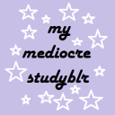 my-mediocre-studyblr avatar