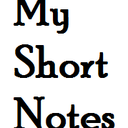 myshortnotes avatar