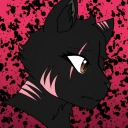 shadow-cat-with-red-roses avatar