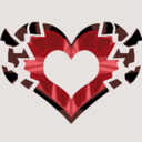 split-heart avatar