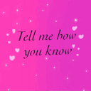 tellmehowuknow avatar